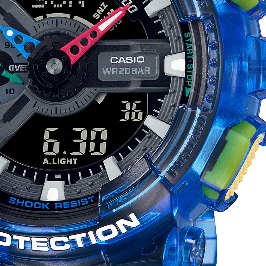 G-SHOCK JOYTOPIA ジョイトピア GA-110JT-2AJF メンズ腕時計 電池式 アナデジ スケルトン ビッグケース 反転液晶  国内正規品 カシオ