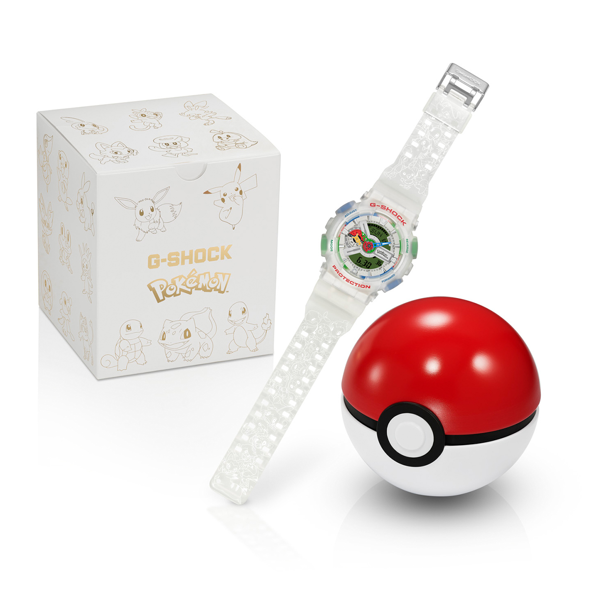 G-SHOCK 7月17日発売 Pokemon ポケモン コラボレーションモデル GA
