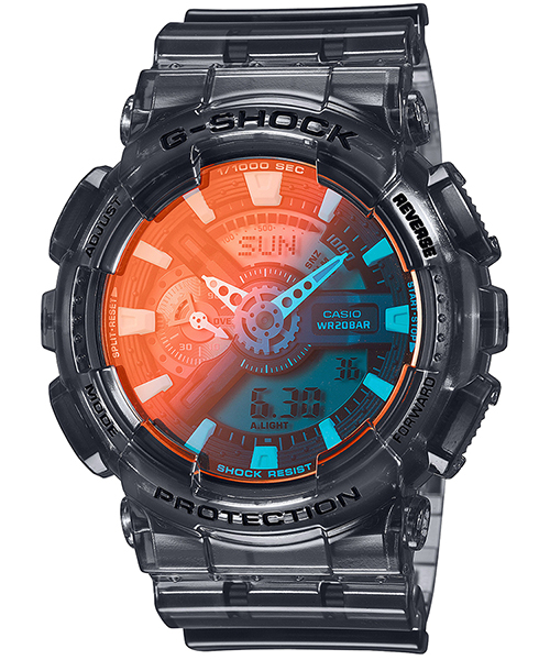 G-SHOCK 腕時計 DW-5600TLS スクエア ビーチタイムラプス Amazon | カシオ G-Shock ビーチタイムラプス 半透明グレー