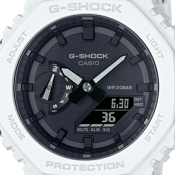 G-SHOCK ホワイト デジタルアナログ時計　GA2100 楽天市場】G-SHOCK TONE-ON-TONE Series ホワイト GA-2100-7A7JF
