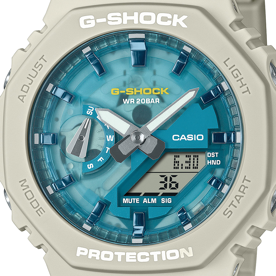 G-SHOCK 腕時計 GA-2100-5AJF CASIO G-SHOCK GA-2100AS-5AJF OASIS OF DAY AND NIGHT Analog