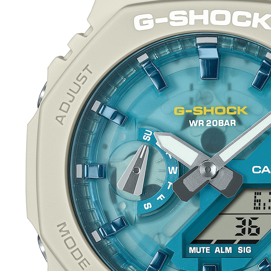 G-SHOCK OASIS OF DAY AND NIGHT 昼のオアシス GA-2100AS-5AJF
