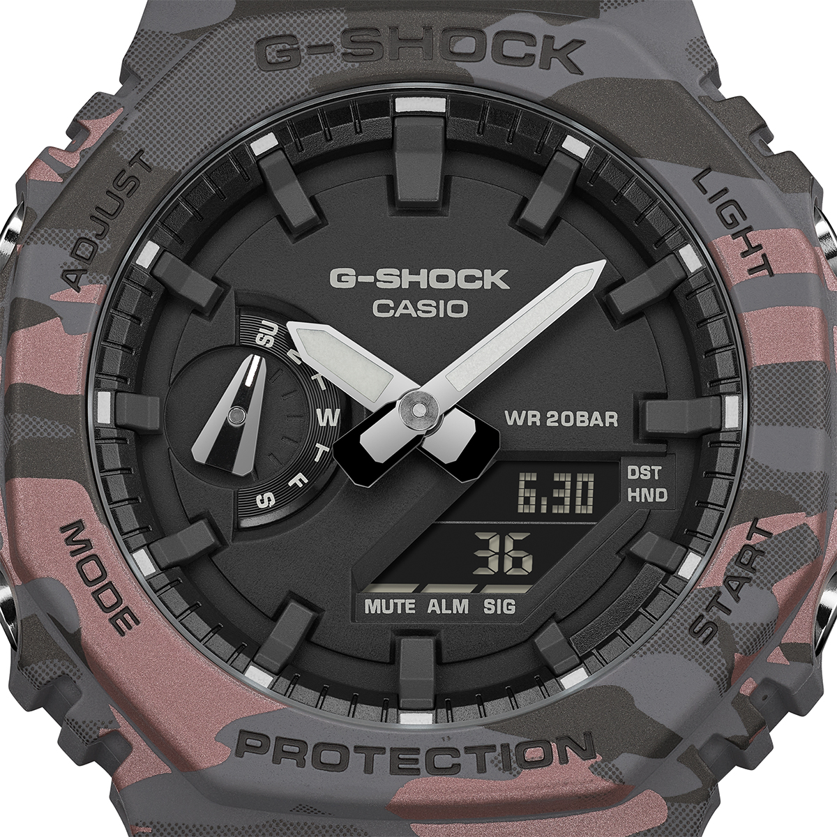 G-SHOCK 2月6日発売 カモフラージュ GA-2100CM-8AJF メンズ 腕時計