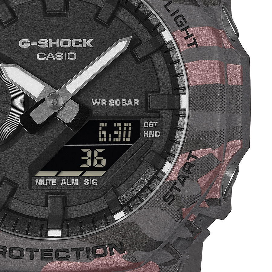 G-SHOCK カモフラージュ GA-2100CM-8AJF メンズ 腕時計 電池式