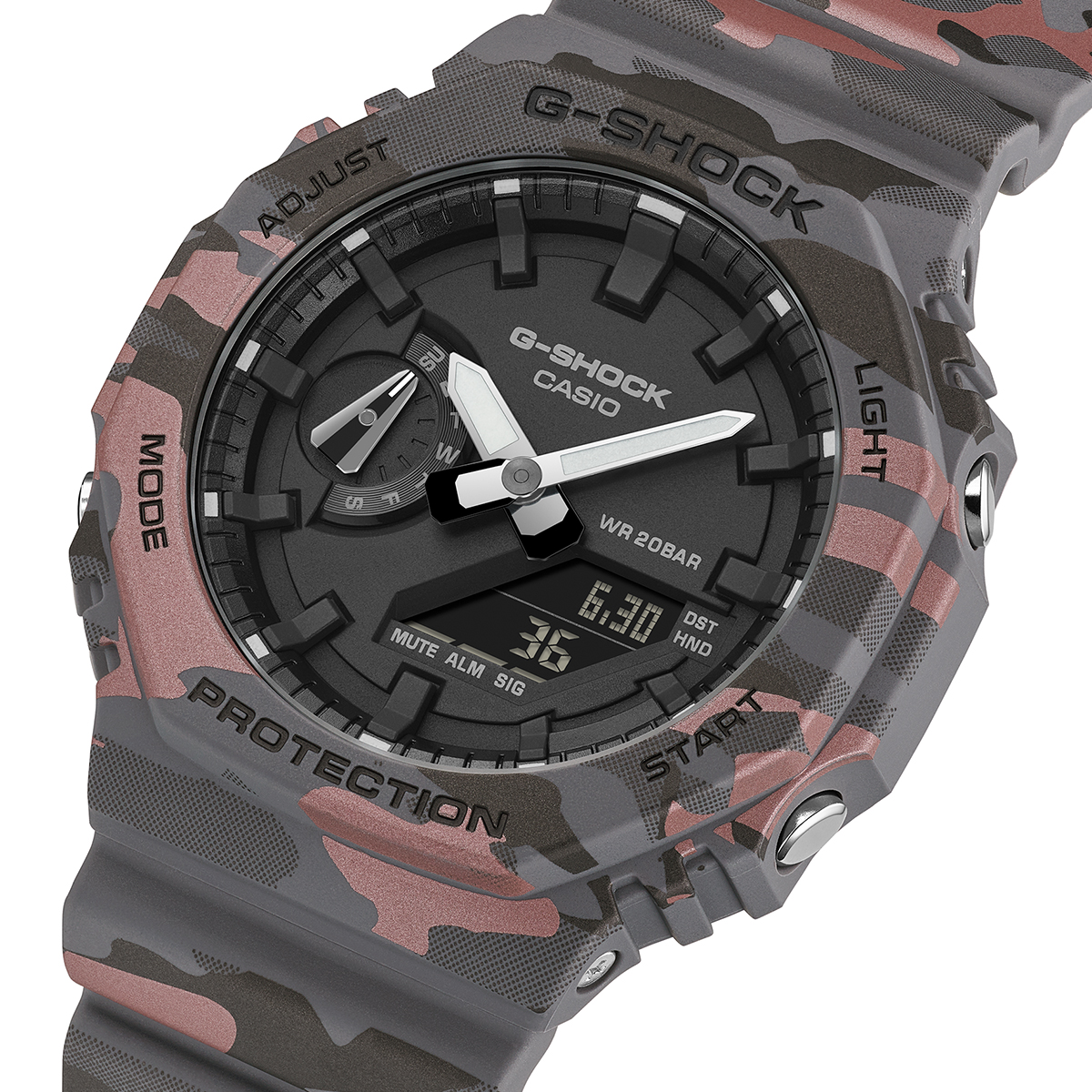 G-SHOCK 2月6日発売 カモフラージュ GA-2100CM-8AJF メンズ 腕時計