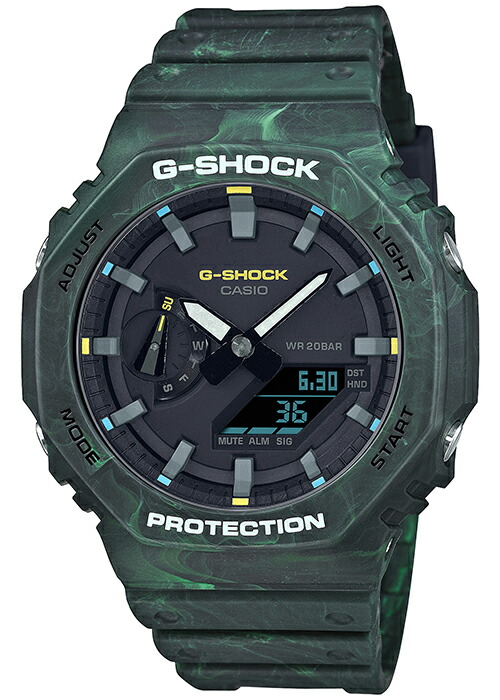 G-SHOCK Gショック ミスティックフォレスト GA-2100FR-3AJF メンズ