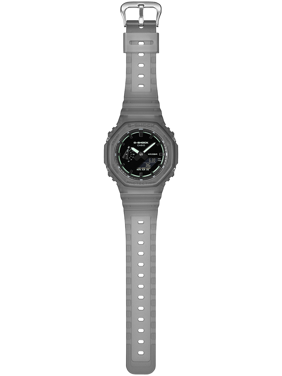 G-SHOCK スモークライト クリーンサーフェスダイヤル GA-2100K-1AJF
