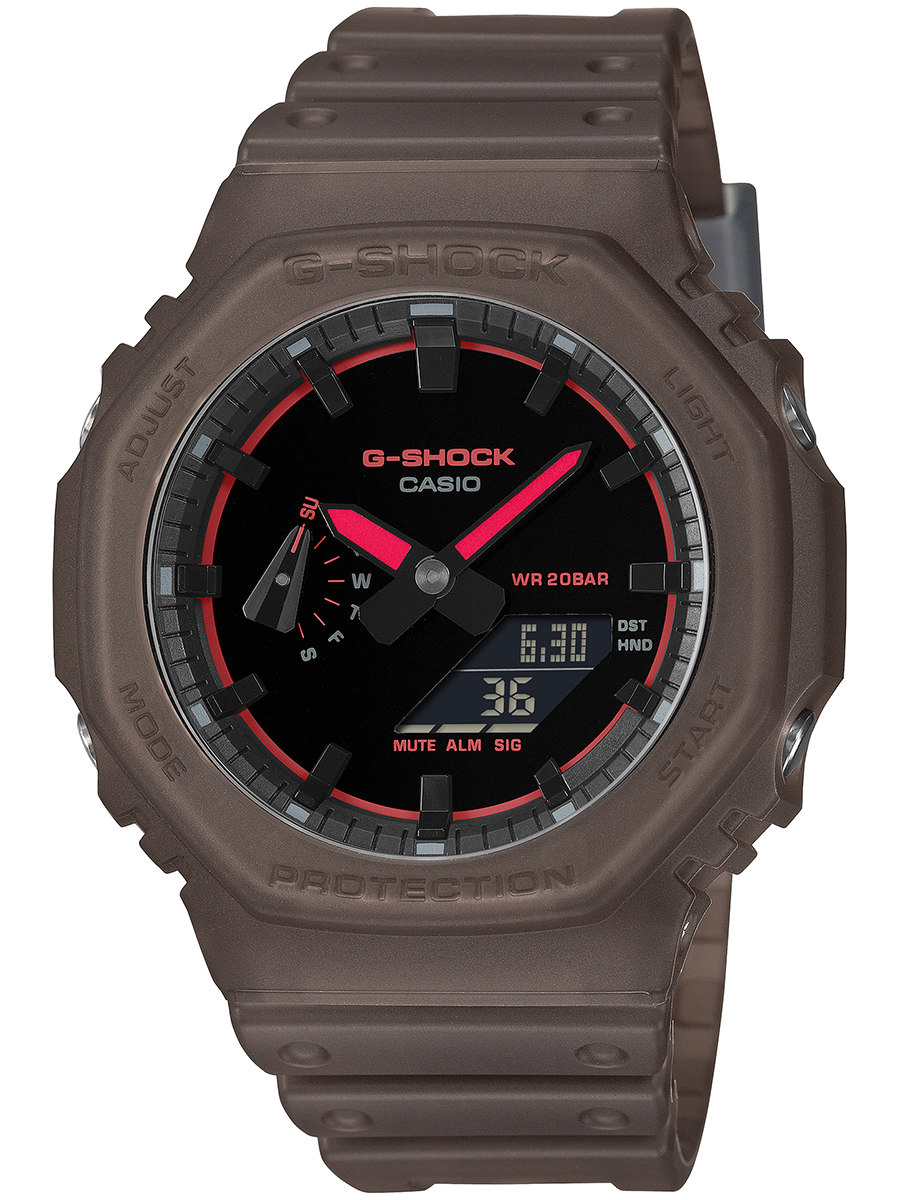 G-SHOCK スモークライト クリーンサーフェスダイヤル GA-2100K-5AJF 