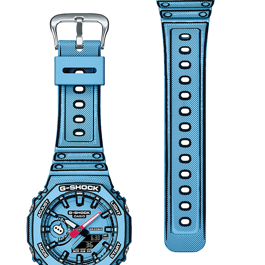 G-SHOCK MANGA THEME マンガデザイン GA-2100MNG-2AJR メンズ 腕時計 