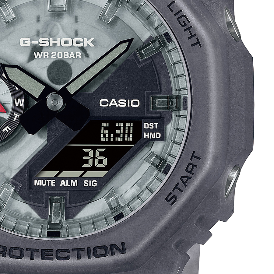 G-SHOCK Ninja 忍者 かとんの術 GA-2100NNJ-8AJR メンズ 腕時計 電池式 アナデジ オクタゴン 日本製 国内正規品 カシオ｜theclockhouse｜05