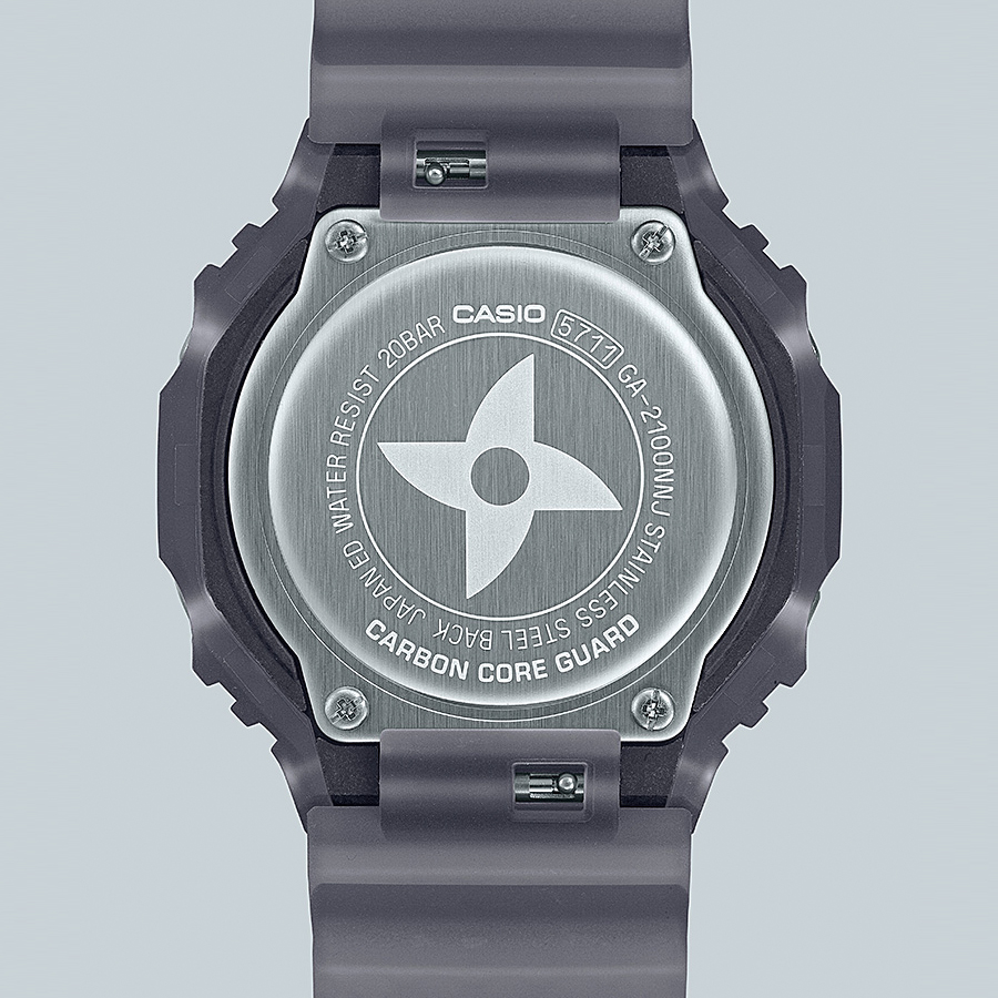G-SHOCK Ninja 忍者 かとんの術 GA-2100NNJ-8AJR メンズ 腕時計 電池式 アナデジ オクタゴン 日本製 国内正規品 カシオ