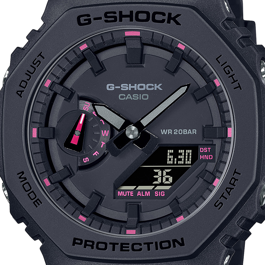 G SHOCK Pink GA 2100P 1AJR