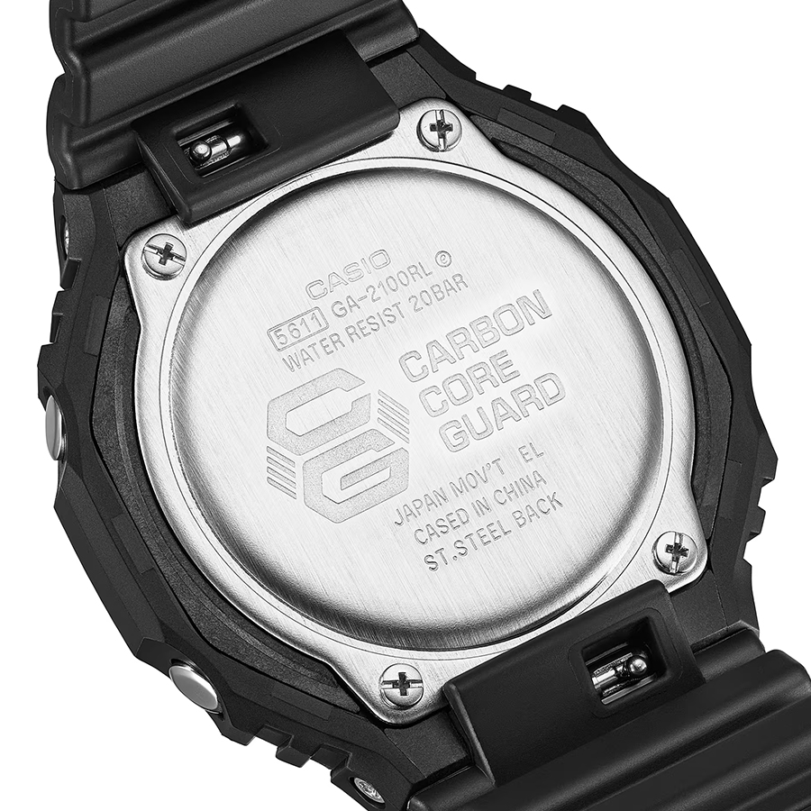 G-SHOCK GA-2100RL-1AJF ブラック　アナデジ GA2100RL-1A | G-SHOCK ANALOG-DIGITAL Black | CASIO
