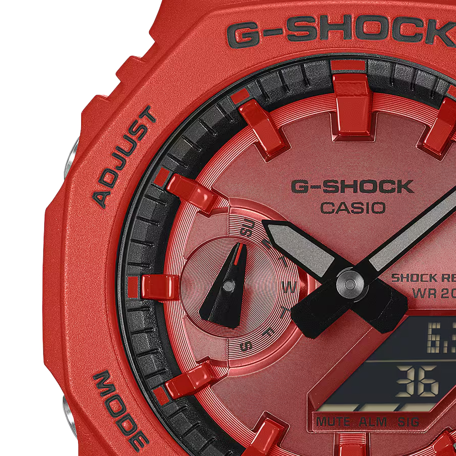 G-SHOCK アイコニック レッド ブラックアクセント DW-6900RRB-4JF