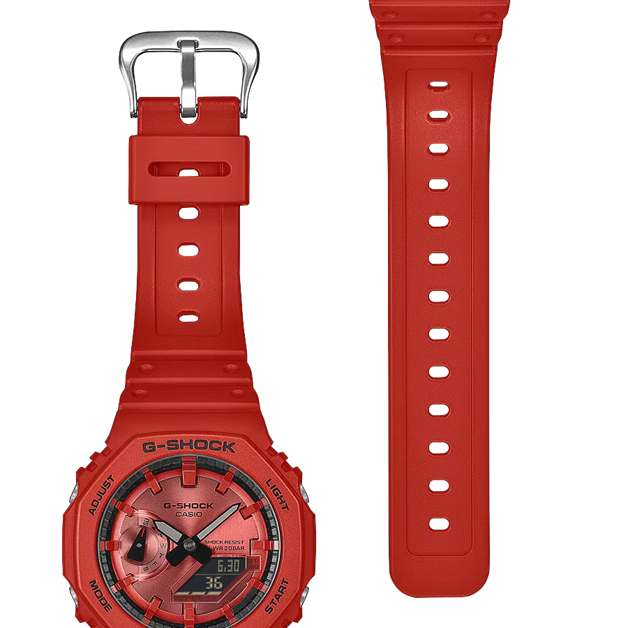 G-SHOCK 12月5日発売 アイコニック レッド ブラックアクセント GA