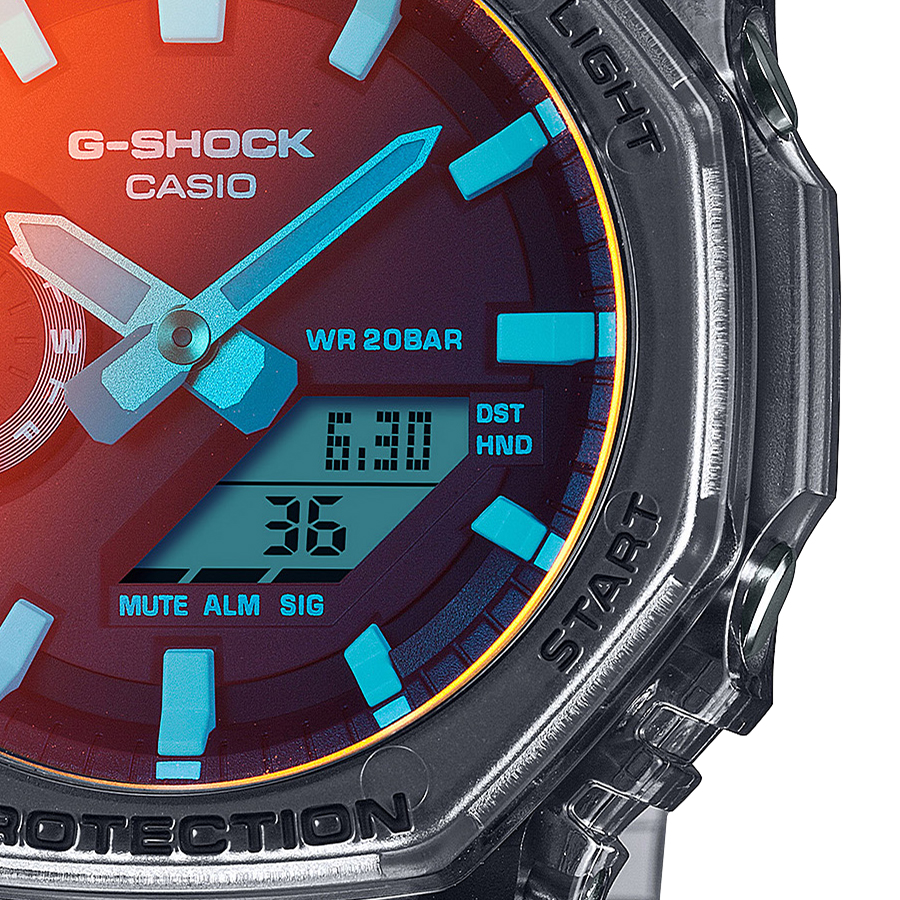 G-SHOCK 2100 BEACH TIME LAPSE ビーチタイムラプス GA-2100TLS-8AJF メンズ 腕時計 電池式 オクタゴン  アナデジ スケルトン 国内正規品 : ga-2100tls-8ajf : ザ・クロックハウスPlus+ヤフー店 - 通販 - Yahoo!ショッピング