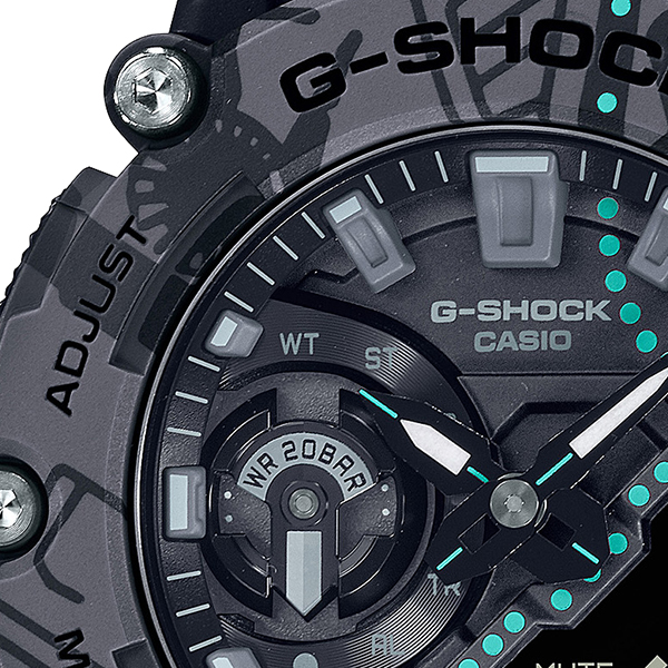 G-SHOCK Treasure Hunt トレジャーハント 渋谷 地図 GA-2200SBY-8AJR メンズ 腕時計 電池式 アナデジ 国内正規品  カシオ