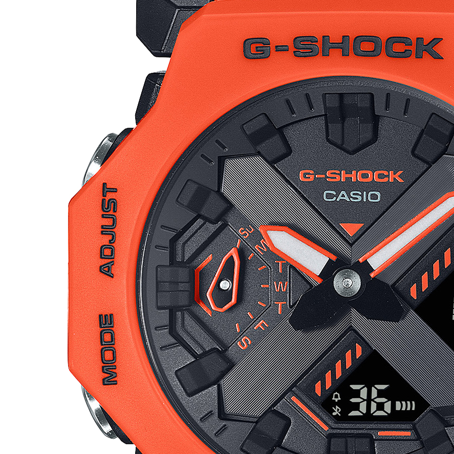 G-SHOCK GA-2300シリーズ オレンジ GA-2300FL-4AJF メンズ レディース