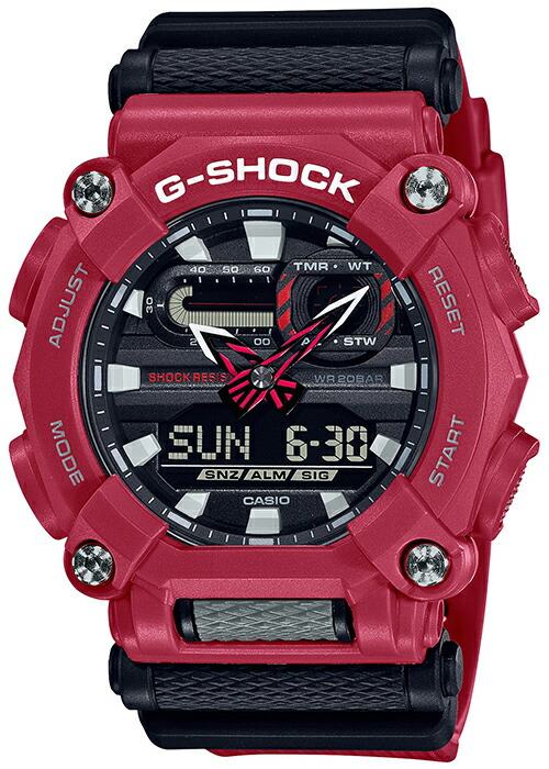 G-SHOCK ジーショック 工業デザインモチーフ 10角ベゼル GA-900-4AJF