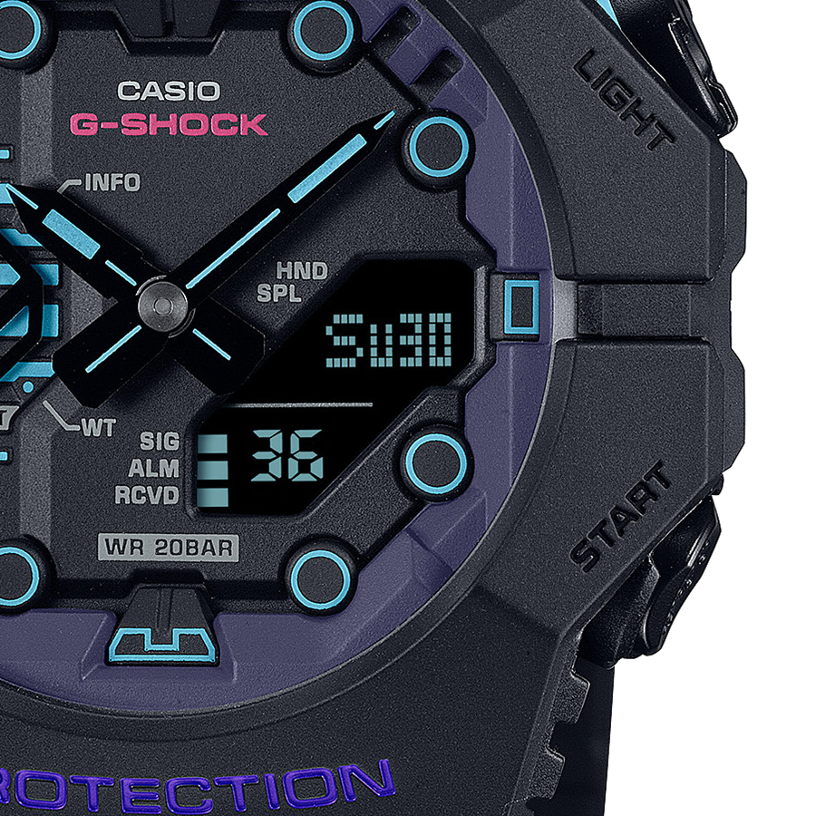 G-SHOCK サイバーシリーズ GA-B001CBR-1AJF メンズ 腕時計 電池式 Bluetooth アナデジ ブラック 反転液晶 国内正規品 カシオ｜theclockhouse｜05