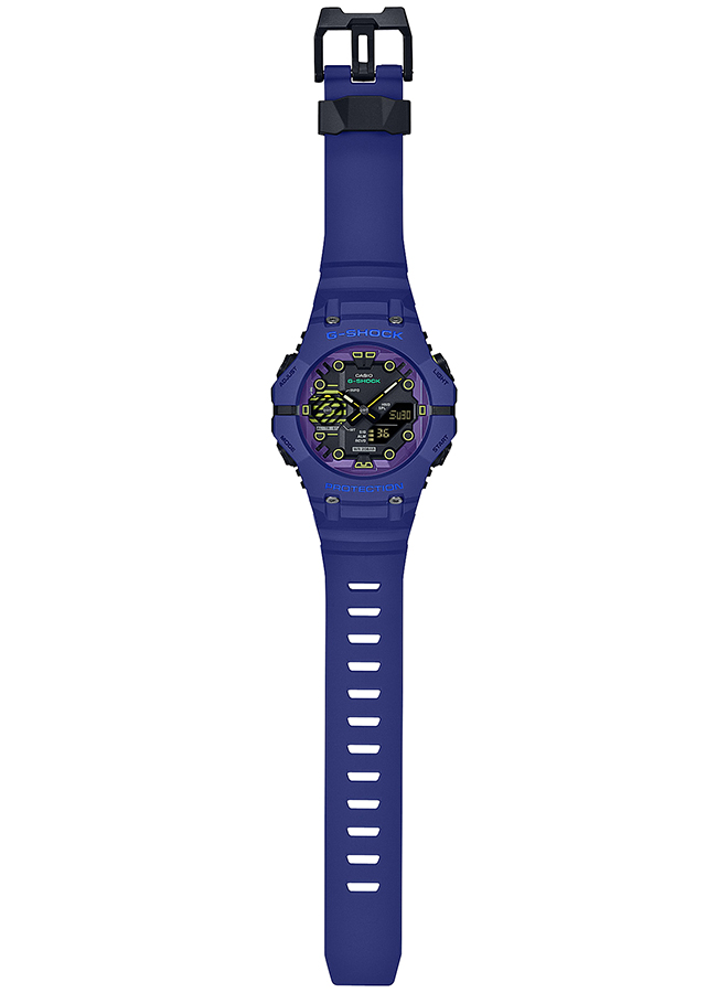 G-SHOCK サイバーシリーズ GA-B001CBR-2AJF メンズ 腕時計 電池式 Bluetooth アナデジ ネイビー 反転液晶 国内正規品｜theclockhouse｜06