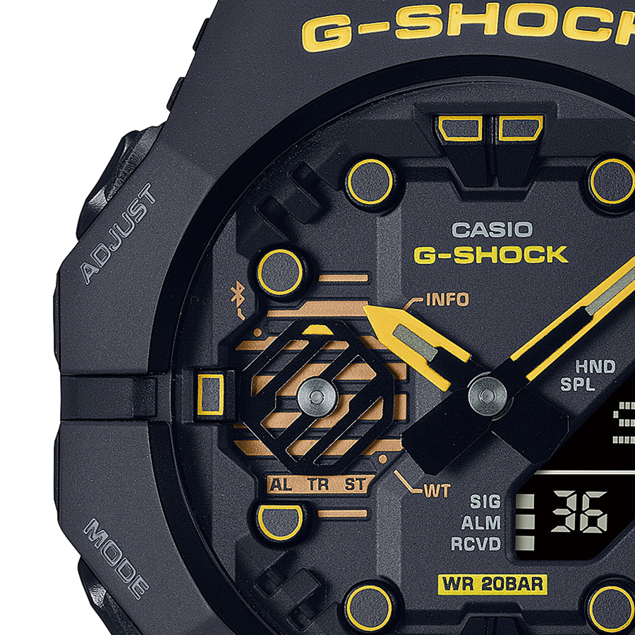 G-SHOCK Caution Yellow コーションイエロー GA-B001CY-1AJF メンズ