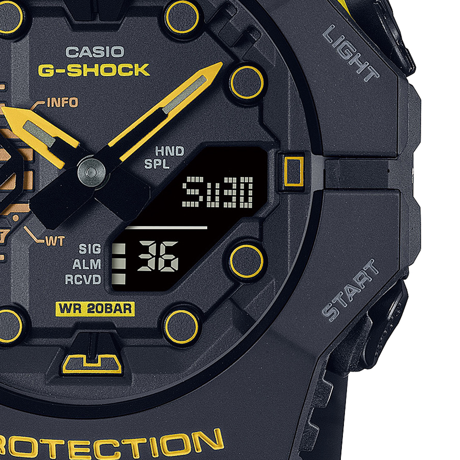 G-SHOCK Caution Yellow コーションイエロー GA-B001CY-1AJF メンズ