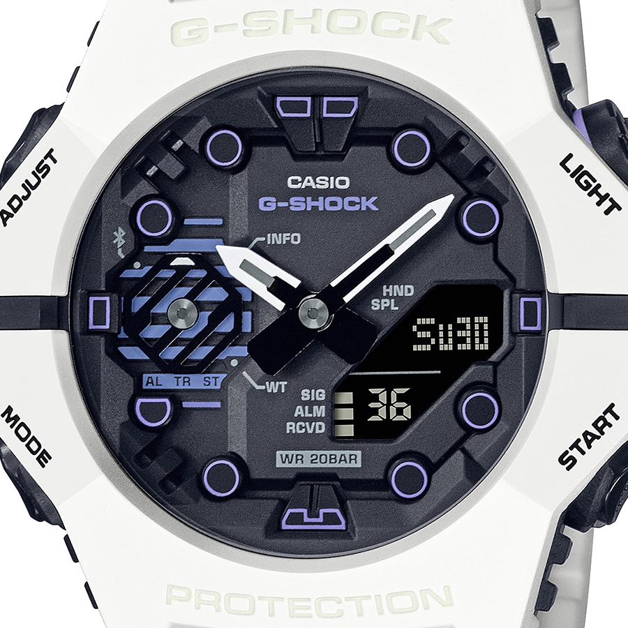 G-SHOCK Sci-Fi World バーチャルコンセプト GA-B001SF-7AJF メンズ 腕時計 電池式 アナデジ ホワイト 反転液晶 国内正規品 カシオ｜theclockhouse｜03