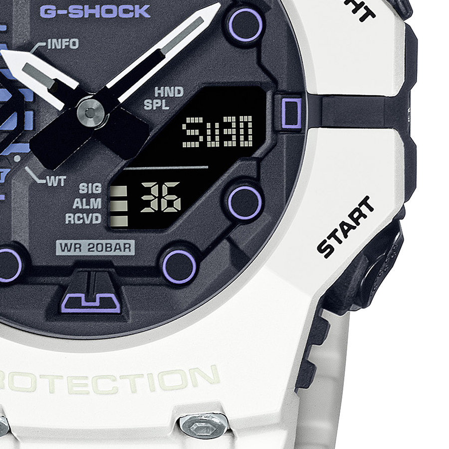 G-SHOCK Sci-Fi World バーチャルコンセプト GA-B001SF-7AJF メンズ 腕時計 電池式 アナデジ ホワイト 反転液晶 国内正規品 カシオ｜theclockhouse｜05