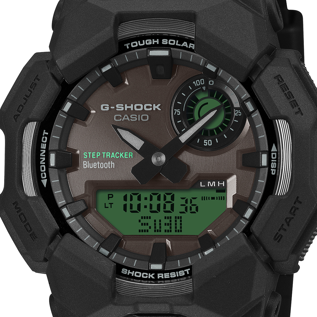 G-SHOCK 4月10日発売 ブラック&エレクトログリーン GA-B010BEG-1AJF