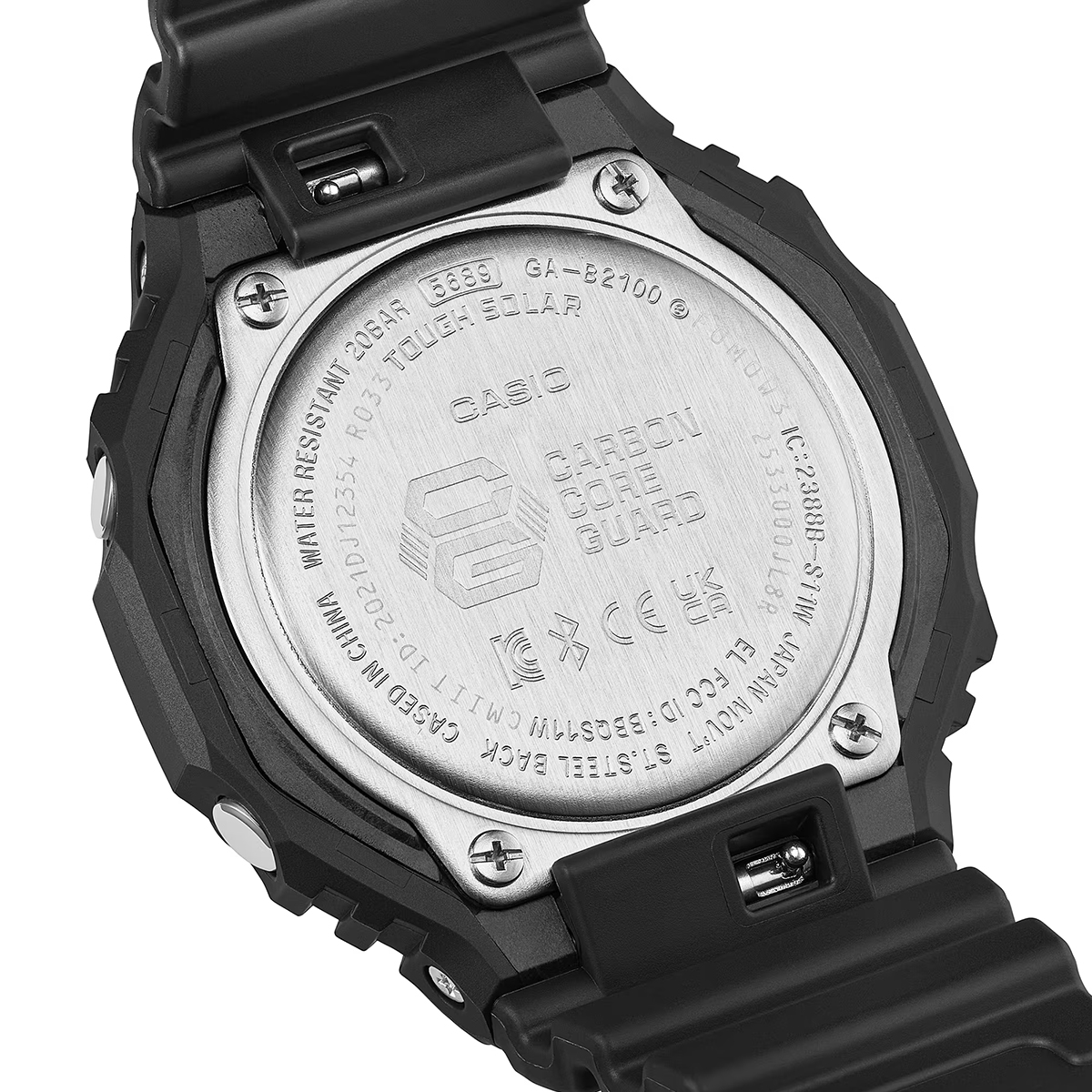 G-SHOCK 4月10日発売 ブラック&エレクトログリーン GA-B2100BEG-1AJF