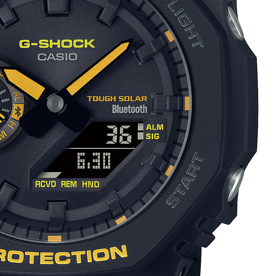 G-SHOCK Caution Yellow コーションイエロー GA-B2100CY-1AJF メンズ 