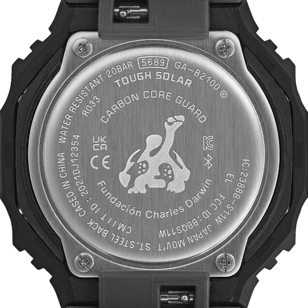 G-SHOCK 11月14日発売 チャールズ・ダーウィン財団 コラボモデル