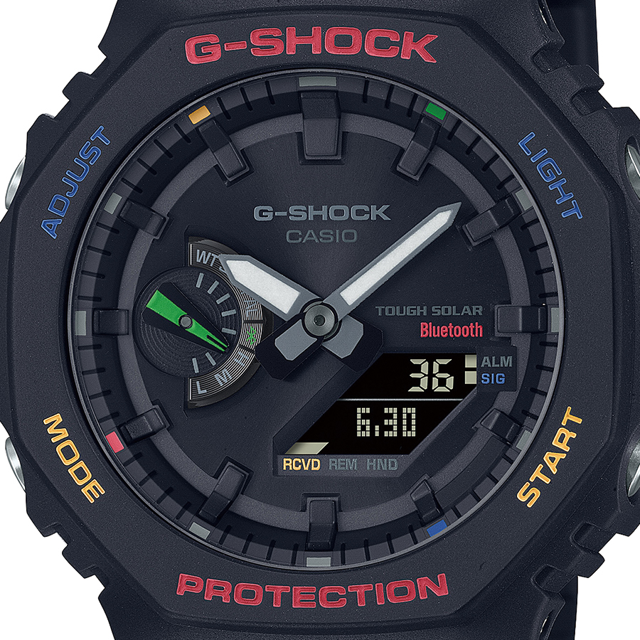 G-SHOCK MULTICOLOR ACCENTS マルチカラーアクセント GA-B2100FC