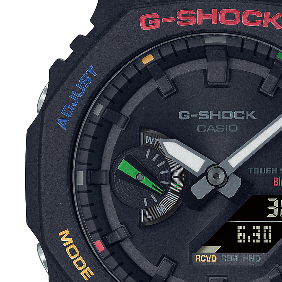 G-SHOCK MULTICOLOR ACCENTS マルチカラーアクセント GA-B2100FC