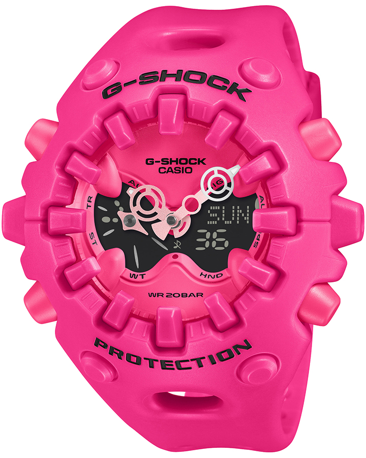 G-SHOCK ga-v01 ピンク G-SHOCK GA-V01 ピンク GA-V01-4AJF メンズ 腕時計 電池式 アナデジ