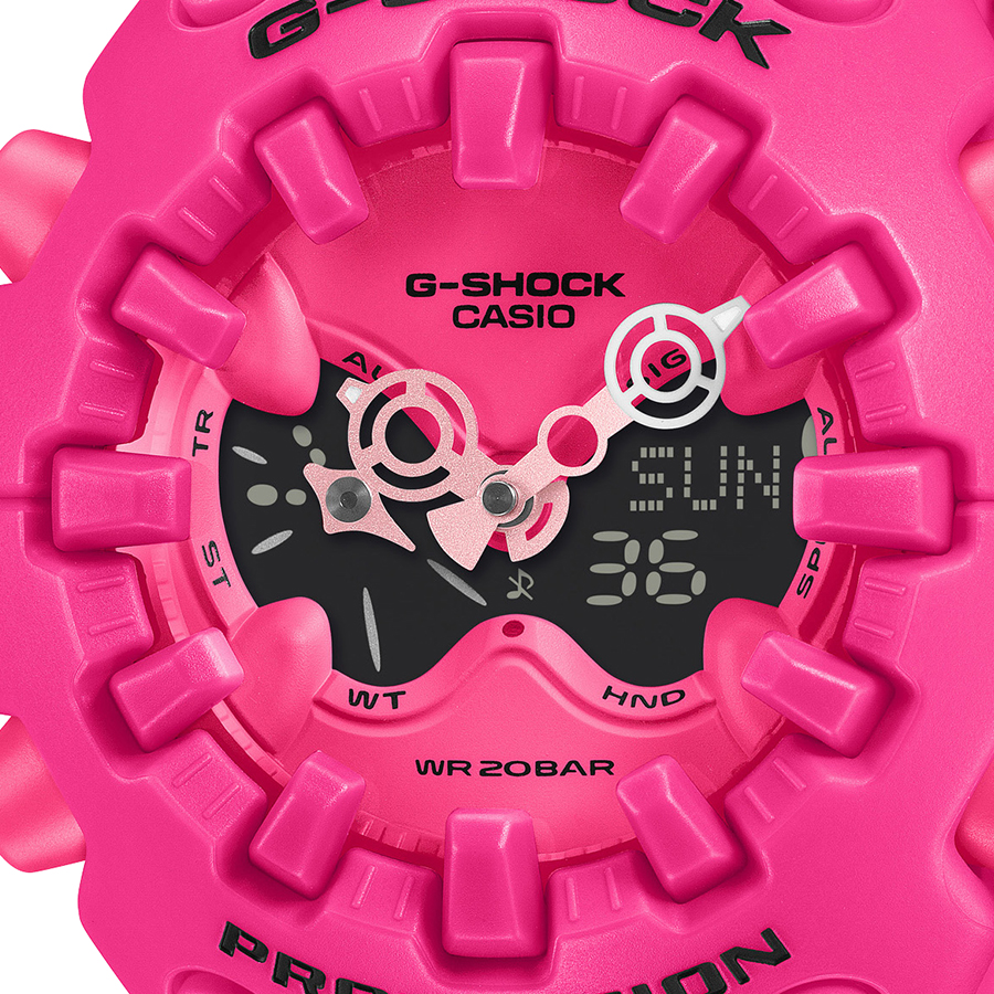 G-SHOCK GA-V01 ピンク GA-V01-4AJF メンズ 腕時計 電池式 アナデジ