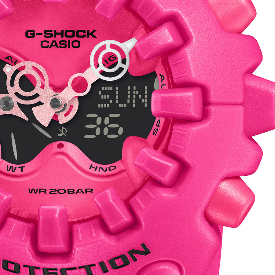 G-SHOCK GA-V01 ピンク GA-V01-4AJF メンズ 腕時計 電池式 アナデジ