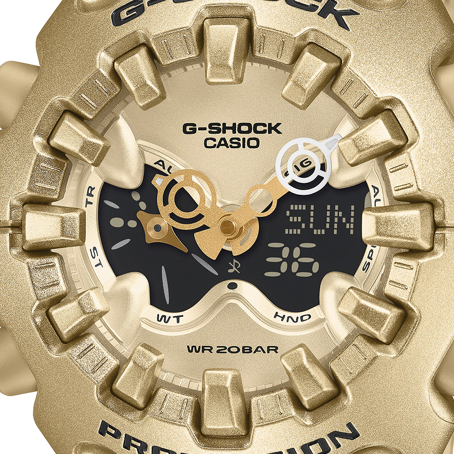G-SHOCK GA-V01 ゴールド GA-V01A-9AJF メンズ 腕時計 電池式 アナデジ