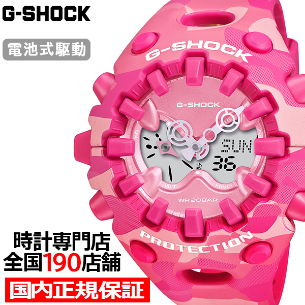 6��19������ G-SHOCK �{�[���h�J���V���[�Y �J���[�J���t���[�W�� �s���N GA-V01CMG-4AJF �����Y �r���v �d�r�� �A�i�f�W �����o���h �������K�i �J�V�I