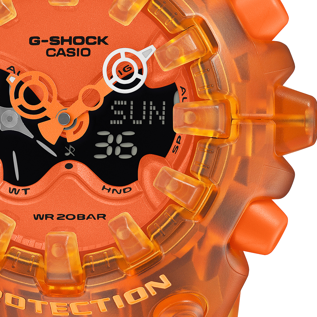 G-SHOCK GA-V01 TRANSPARENT PACK スケルトン オレンジ GA-V01SKE-4AJF