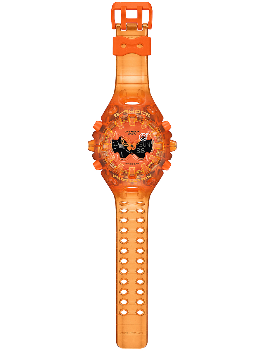 G-SHOCK GA-V01 TRANSPARENT PACK スケルトン オレンジ GA-V01SKE-4AJF