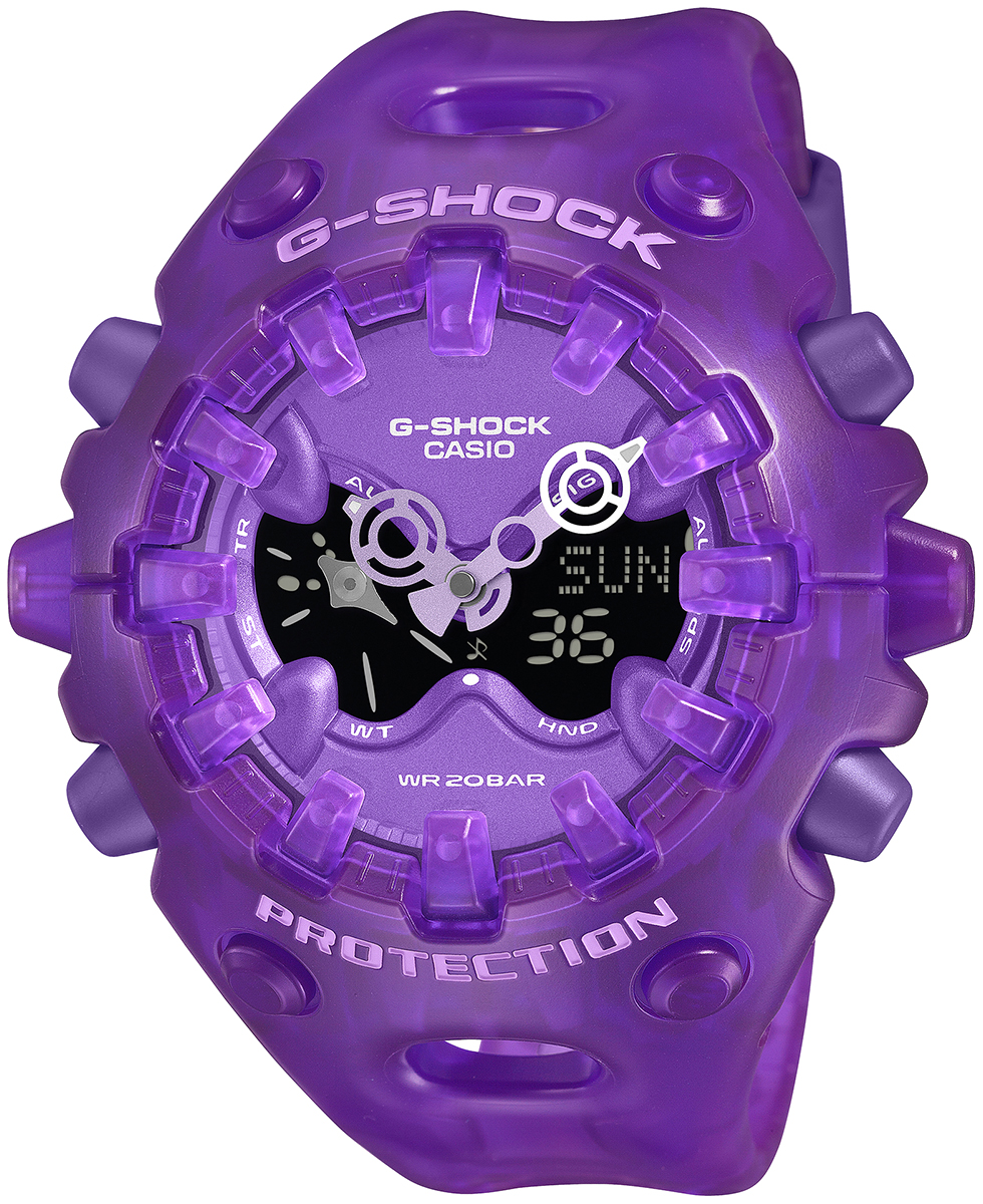 G-SHOCK GA-V01 TRANSPARENT PACK スケルトン パープル GA-V01SKE-6AJF
