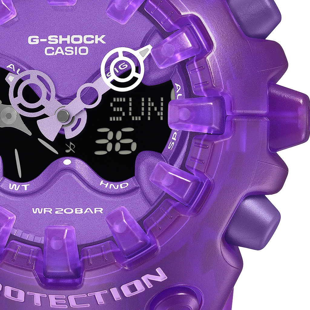 G-SHOCK GA-V01 TRANSPARENT PACK スケルトン パープル GA-V01SKE-6AJF
