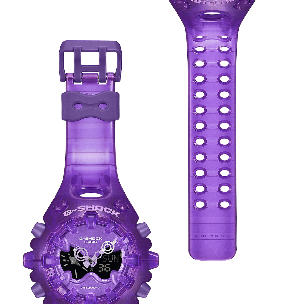 G-SHOCK GA-V01 TRANSPARENT PACK スケルトン パープル GA-V01SKE-6AJF