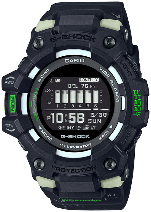 G-SHOCK G-SQUAD ナイトラン GBD-100LM-1JF メンズ 腕時計 電池式