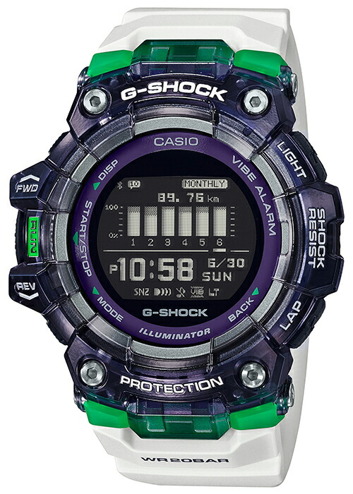 G-SHOCK ジーショック G-SQUAD ジースクワッド スケルトン GBD-100SM