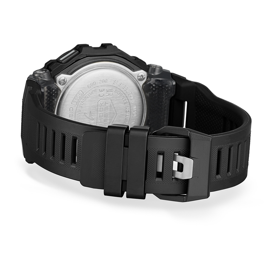 G-SHOCK G-SQUAD ポジティブ表示 MIP液晶 GBD-200-1A1JF メンズ 腕時計