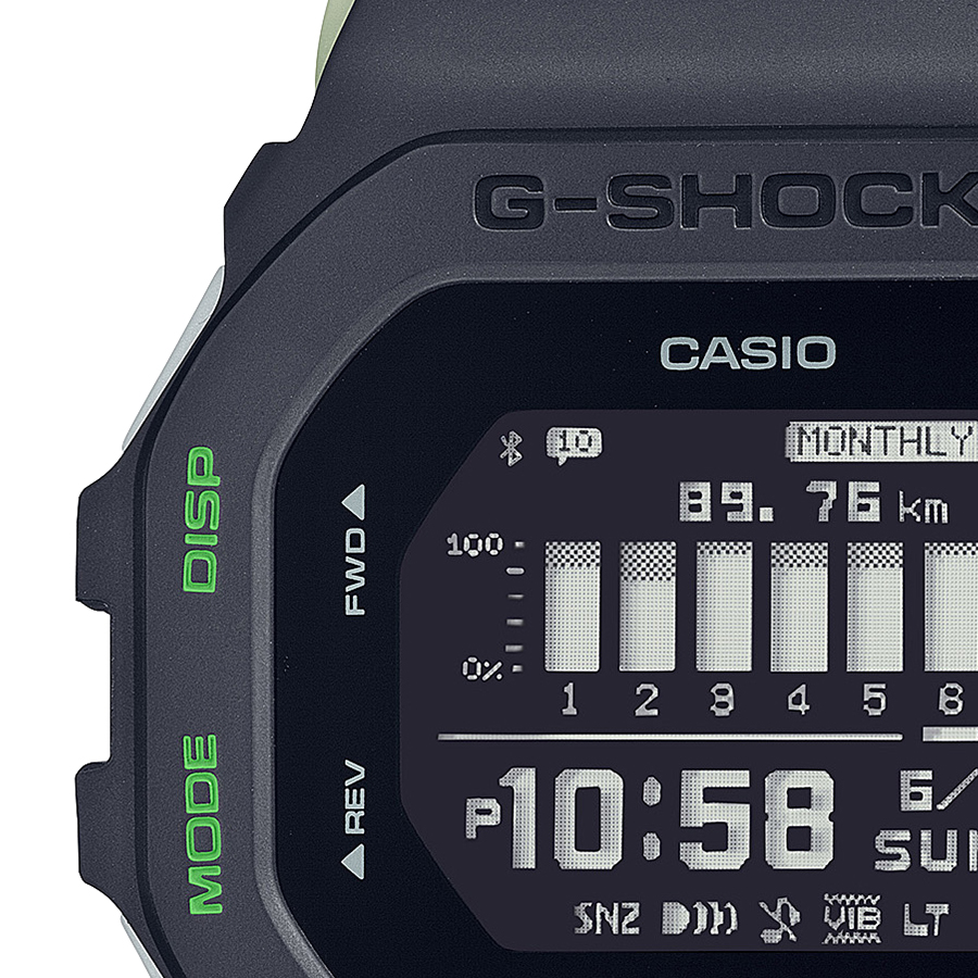 G-SHOCK GBD-200LM-1AJF 美品 CASIO G-SHOCK GBD-200LM-1 G-SQUAD GBD-200 SERIES Mobile Link