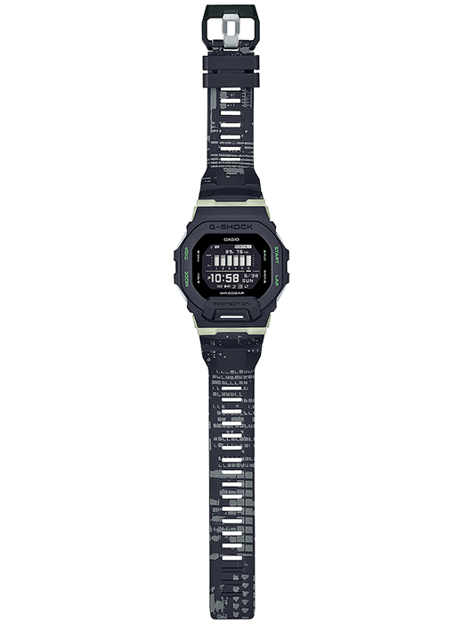 G-SHOCK G-SQUAD ナイトラン GBD-200LM-1JF メンズ 腕時計 電池